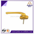 Aluminum casement window handle cockspur wedge